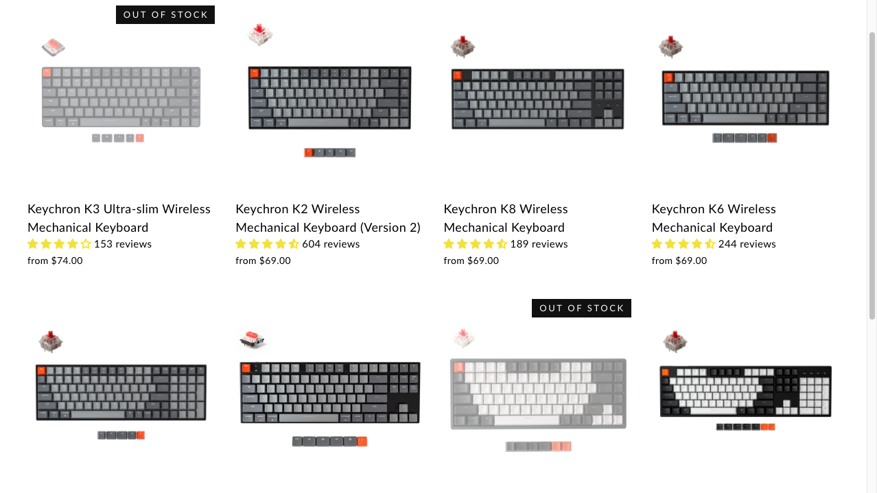 keychron keyboards